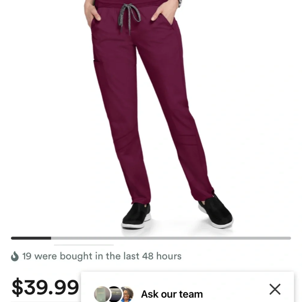 Greys Anatomy Scrub Bundle Size Small-XS-Small Tall - Picture 3 of 6